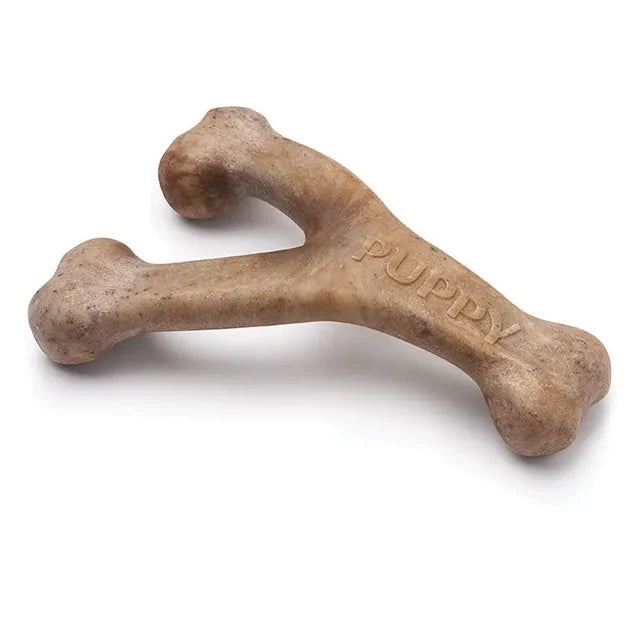 [Benebone] Puppy Wishbone Bacon Small